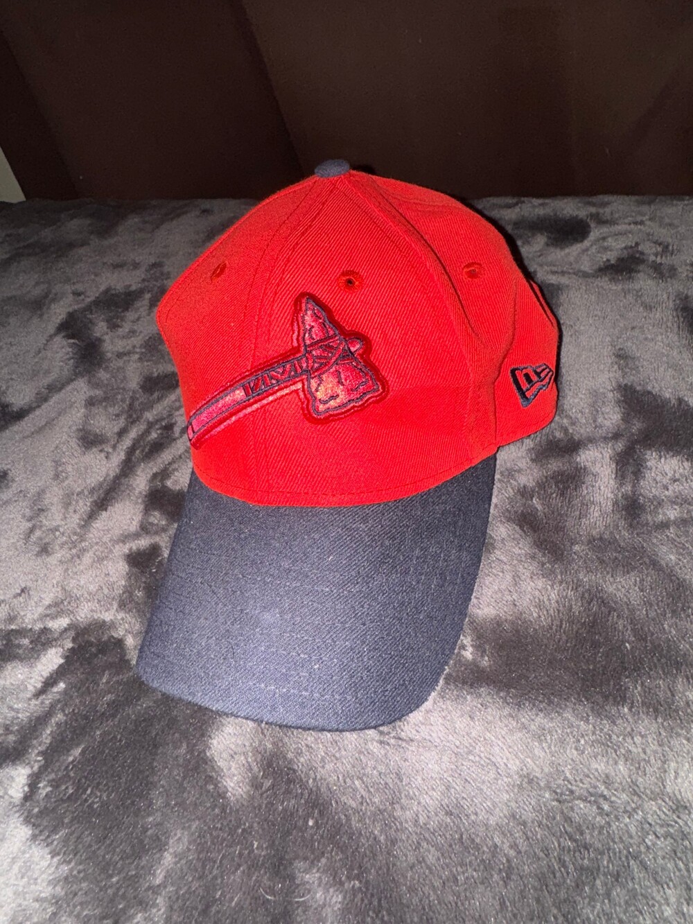 New Era 9FORTY Adjustable Atlanta Braves Tomahawk Logo